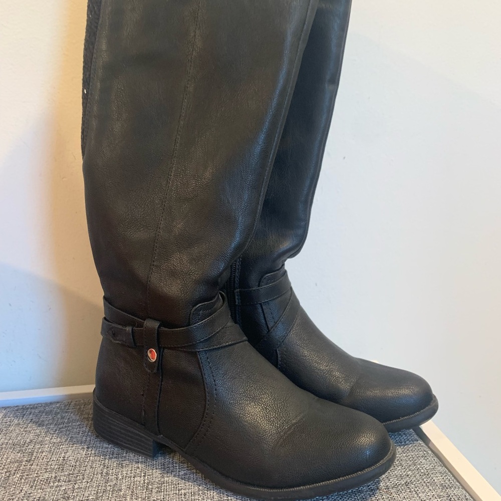 LifeStride 6.5 Wide Calf black boots